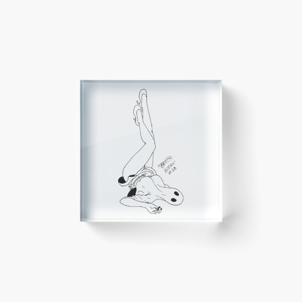 Item preview, Ghost pinup with feeding tube designed and sold by Jared King.