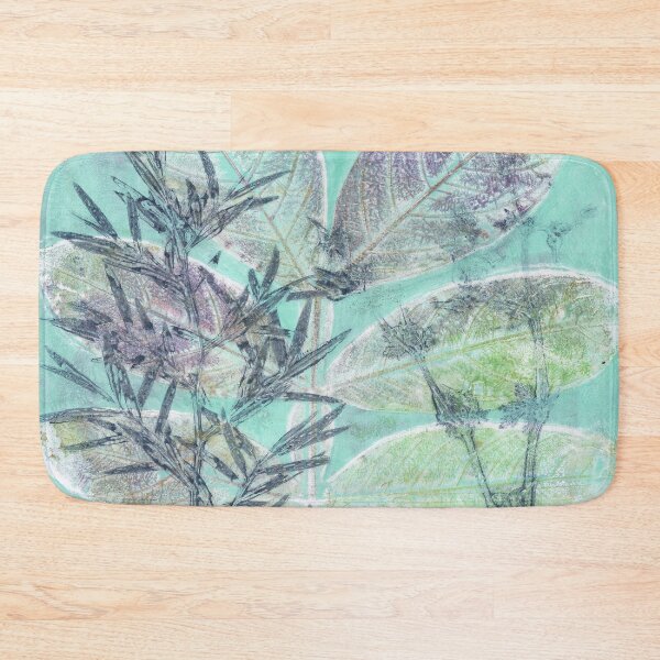 Item preview, From The Garden - Aqua designed and sold by Beverley Teske.