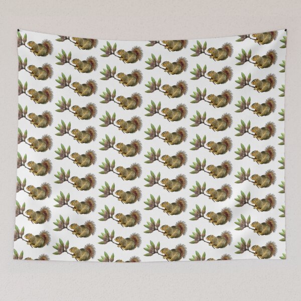 Item preview, Squirrel with Acorns designed and sold by catsclips.