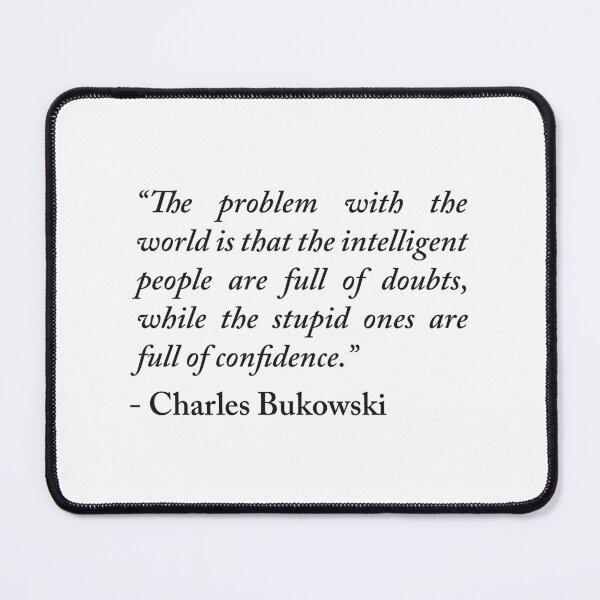 Item preview, Charles Bukowski Quote designed and sold by Texterns.