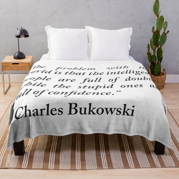 Item preview, Charles Bukowski Quote designed and sold by Texterns.