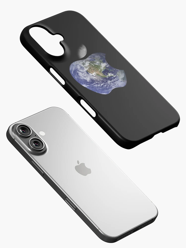 Thumbnail 2 of 4, iPhone Case, EA(PPLE)RTH designed and sold by beardjam.