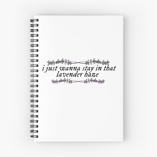 Item preview, Lavender Haze Lyric designed and sold by JaschaSunderm.