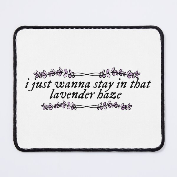 Item preview, Lavender Haze Lyric designed and sold by JaschaSunderm.