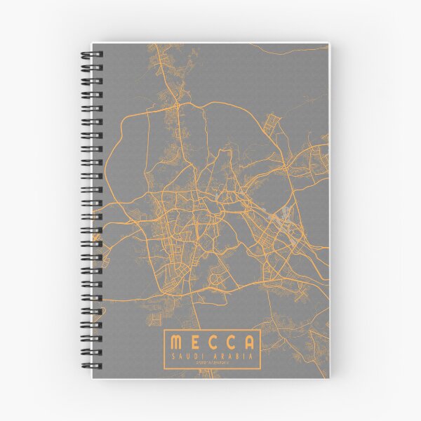 Item preview, Mecca City Map of Saudi Arabia - Bauhaus designed and sold by deMAP.