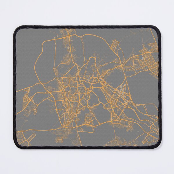 Item preview, Mecca City Map of Saudi Arabia - Bauhaus designed and sold by deMAP.