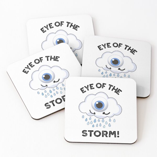 Item preview, Eye Of The Storm Funny Weather Puns  designed and sold by punnybone.