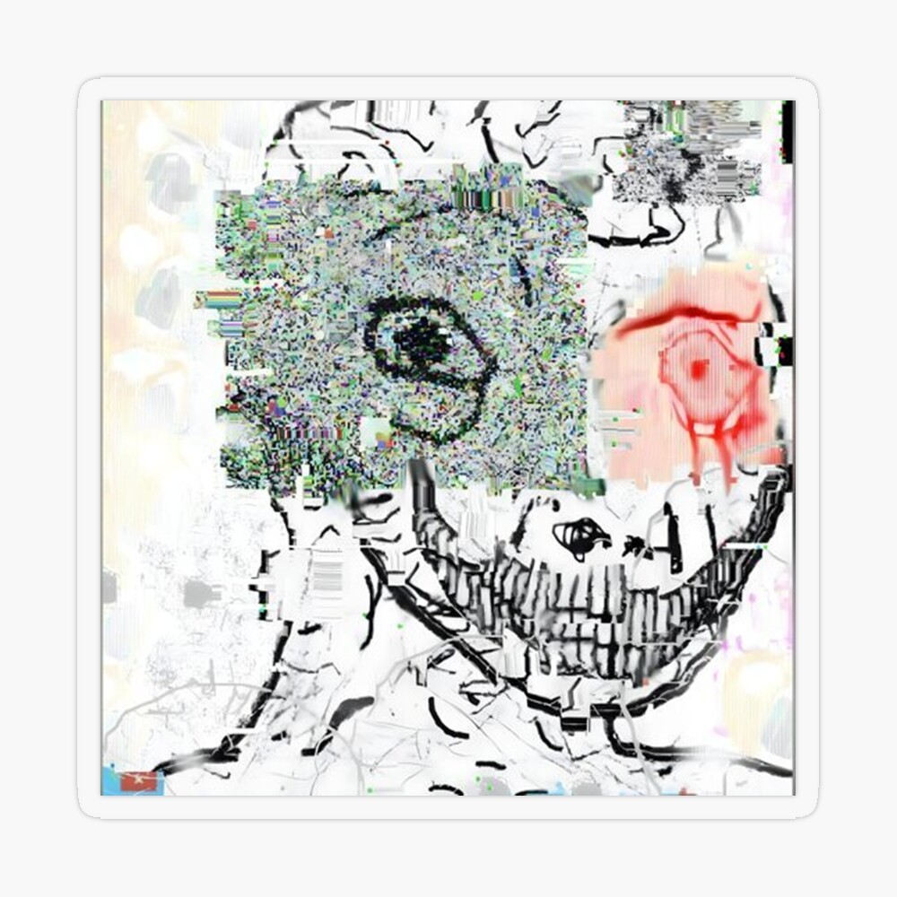 Schizo Greeting Card for Sale by OfftheSpectrum | Redbubble