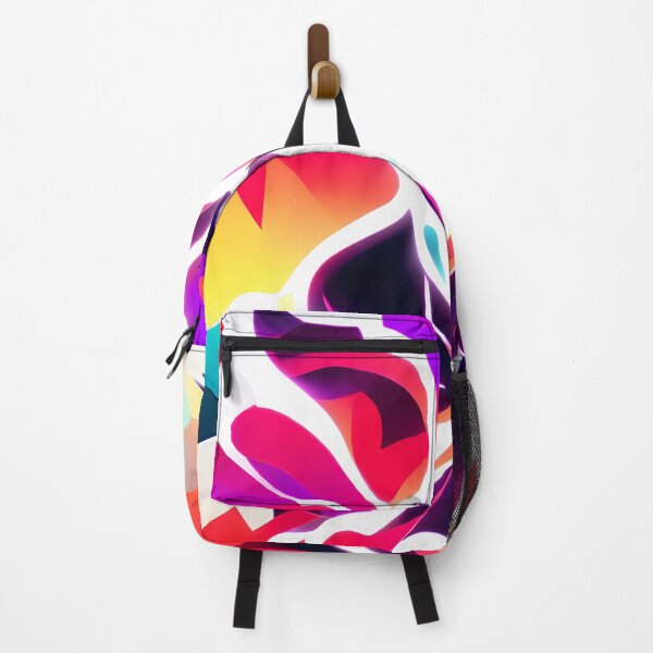 Item preview, White Thunder Magma Volcano Neon Abstract Pattern designed and sold by nelloryn.