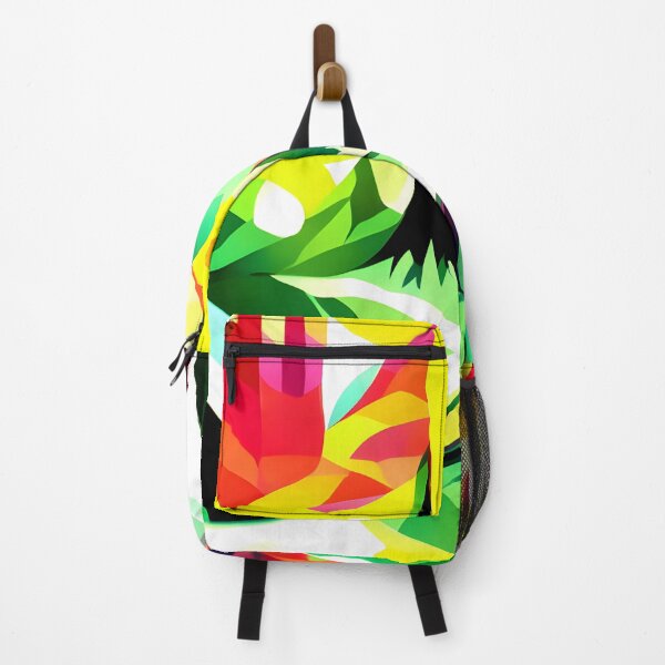 Item preview, Green Mountain Forest Neon Abstract Pattern designed and sold by nelloryn.