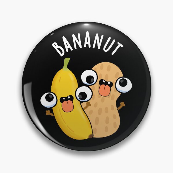 Item preview, Bananut Funny Banana Puns (Dark BG) designed and sold by punnybone.