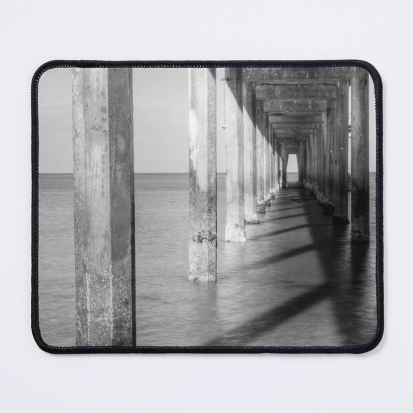 Item preview, Brighton Jetty in the morning in monochrome designed and sold by Elana Bailey.