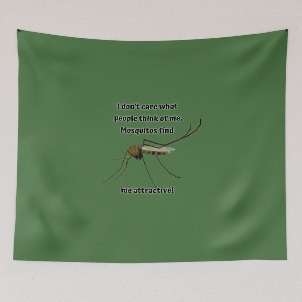 Item preview, Mosquitos Find Me Attractive designed and sold by MarjorieHoweArt.