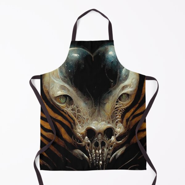 Item preview, Giger Tiger Demon - Arte de fantasía oscura macabra de terror designed and sold by jjwalters.