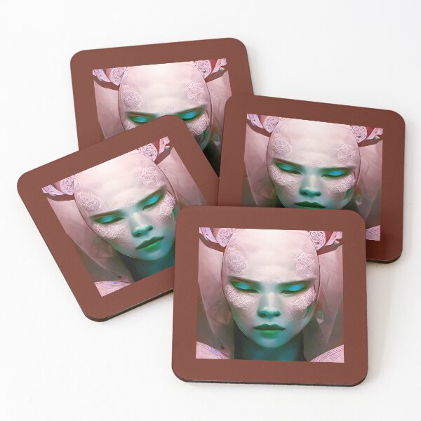 Item preview, Asian Android | Fantasy Portrait of a female android designed and sold by LenaKiagia.
