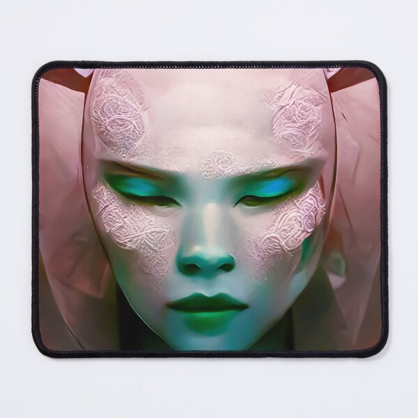 Item preview, Asian Android | Fantasy Portrait of a female android designed and sold by LenaKiagia.