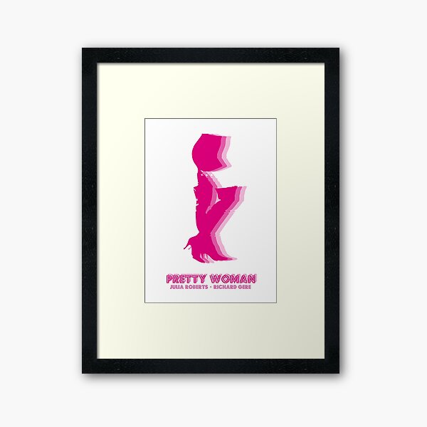 Pretty Woman elegant design Lámina enmarcada