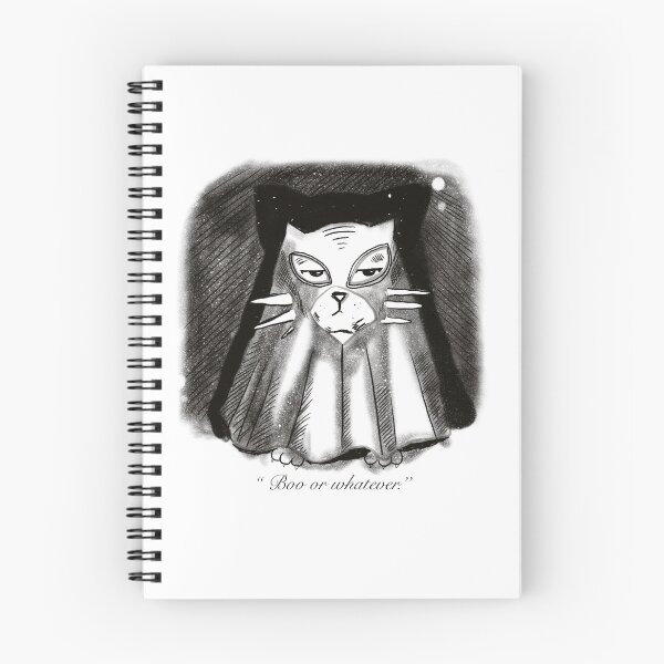 Item preview, Baddy cute cat ghost unbothered designed and sold by PersontwoArt.