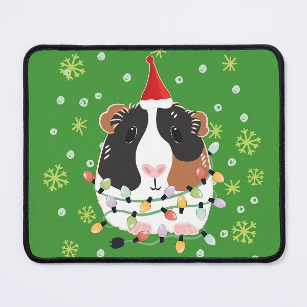Item preview, Christmas Guinea Pig - Tricolor 2 designed and sold by Lulupainting.