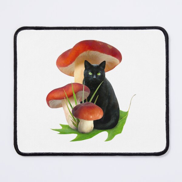 Item preview, Red Mushroom Cat designed and sold by catsclips.