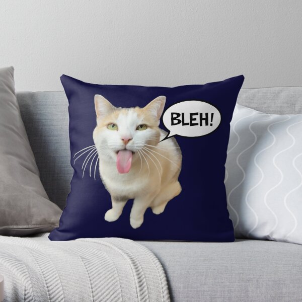 Funny cat sale pillows