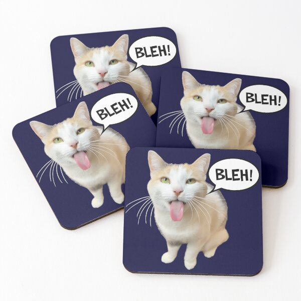 Item preview, Bleh P Cat Meme Face (Not Doing That Cat) designed and sold by fomodesigns.
