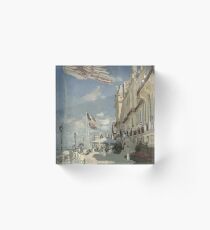 Hotel des Roches Noires - Trouville by Claude Monet Acrylic Block