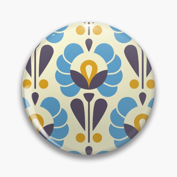 Item preview, 2212 - Scandinavian flowers pattern designed and sold by RouCouCou.
