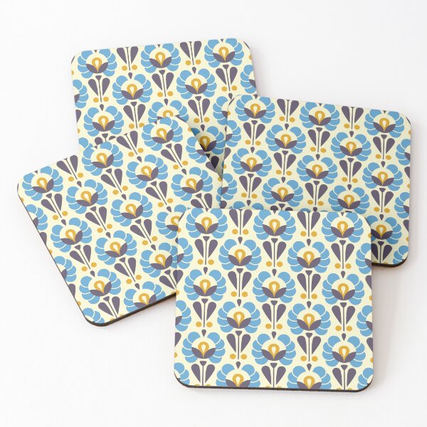 Item preview, 2212 - Scandinavian flowers pattern designed and sold by RouCouCou.