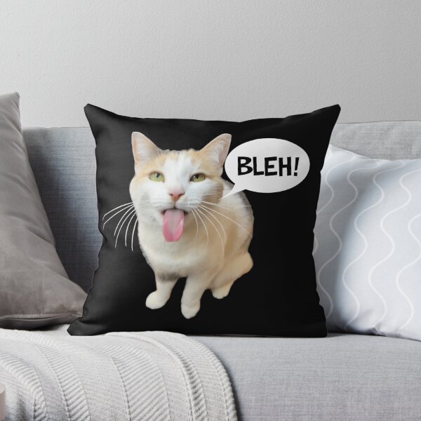 Beluga Cat - Beluga Cat Meme - Pillow