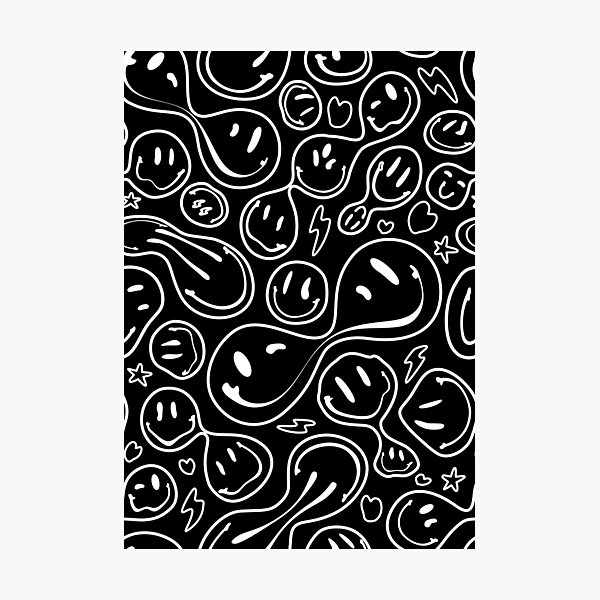 Black  White Dalmatian Print Mural preppy laptop HD wallpaper  Pxfuel