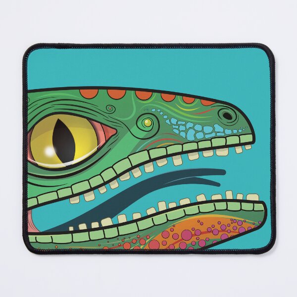 Item preview, Colourful lizard - Fantasy stylised reptile designed and sold by CalMaArt.