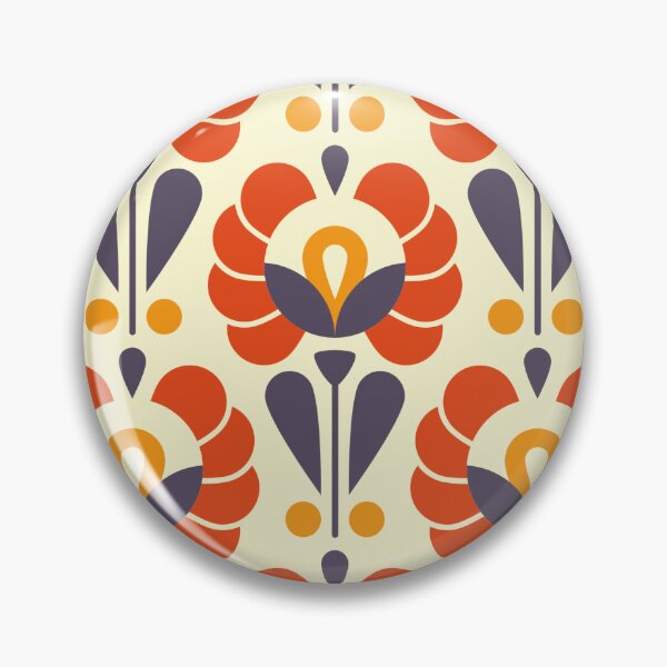 Item preview, 2213 - Scandinavian flowers pattern designed and sold by RouCouCou.