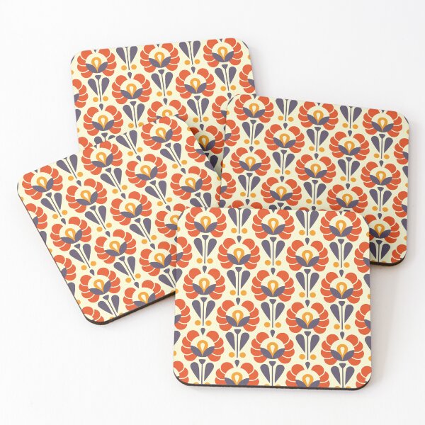 Item preview, 2213 - Scandinavian flowers pattern designed and sold by RouCouCou.