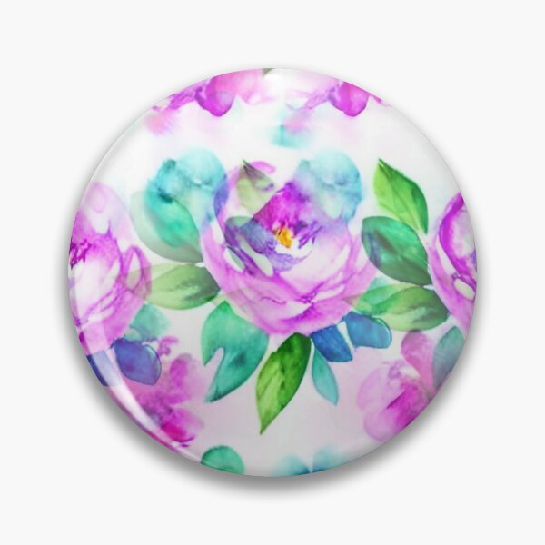 Item preview, Floral pastel watercolor pattern designed and sold by Mirarima.