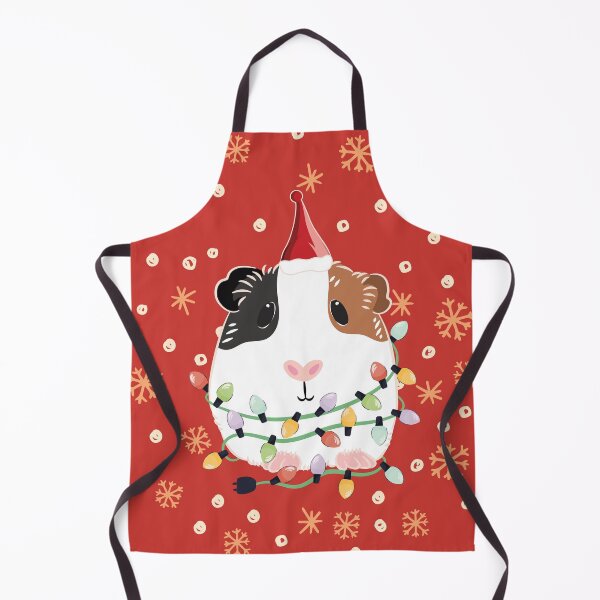 Item preview, Christmas Guinea Pig - Tricolor 1 designed and sold by Lulupainting.