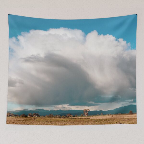 Artikelvorschau, Wolkengebilde über Nandewar Range in der Nähe von Narrabri NSW entworfen und verkauft von NarrabriCards.