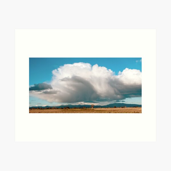Item preview, Cloudscape above Nandewar Range near Narrabri NSW designed and sold by NarrabriCards.