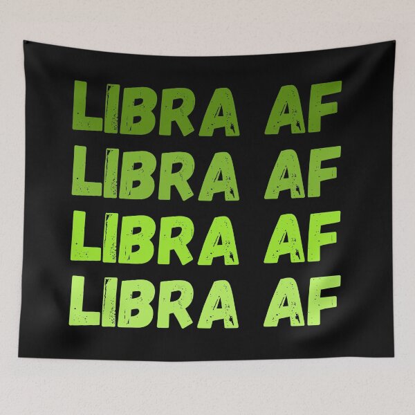 Item preview, Libra AF Zodiac Sign designed and sold by Hellofriendco.