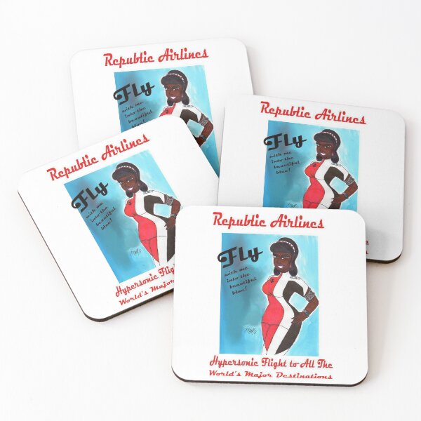 Item preview, Miriyum of Republic Airlines designed and sold by Ronald Woods.