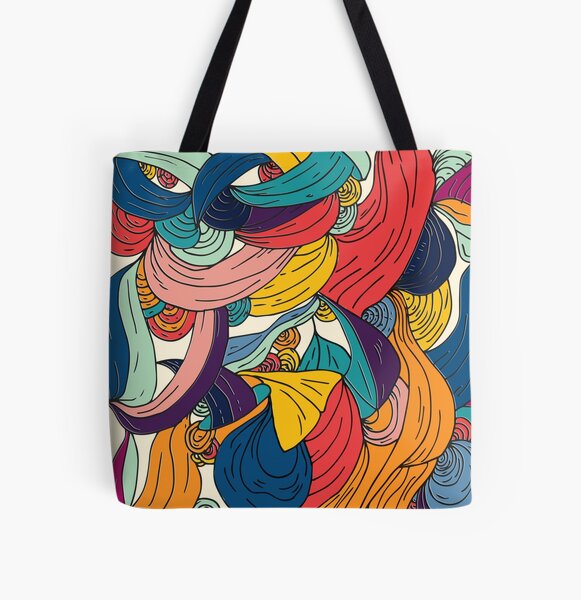 Item preview, Colourful Waves Floating Around designed and sold by ea-photos.