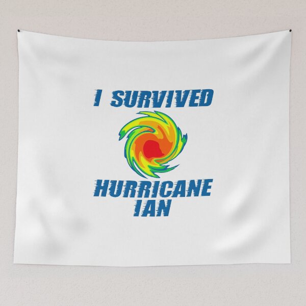 Item preview, I Survived Hurricane Ian designed and sold by Jazz Bishop’s Tornado Alley Tees.