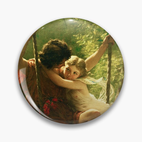 Item preview, Springtime by Pierre-Auguste Cot -- Enhanced vintage painting designed and sold by MagicStrawberry.