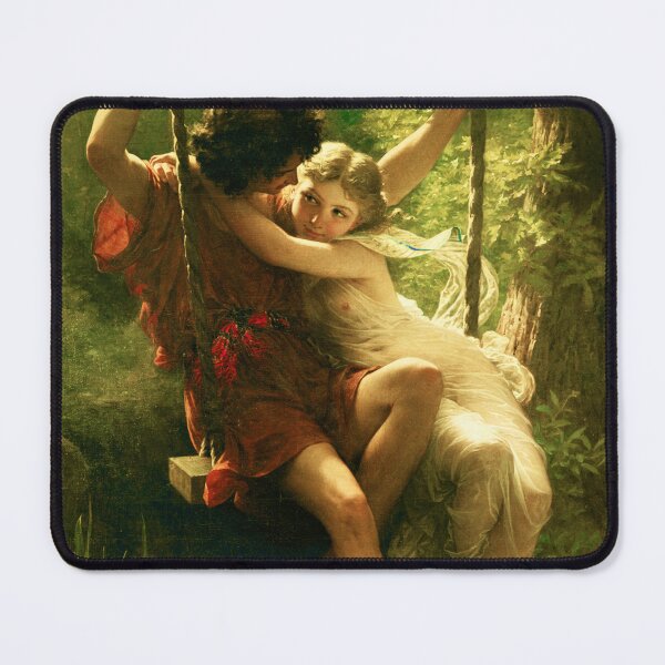 Item preview, Springtime by Pierre-Auguste Cot -- Enhanced vintage painting designed and sold by MagicStrawberry.