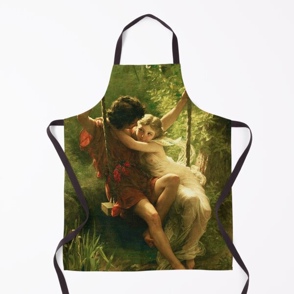Item preview, Springtime by Pierre-Auguste Cot -- Enhanced vintage painting designed and sold by MagicStrawberry.