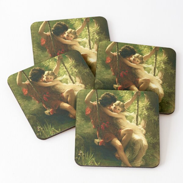 Item preview, Springtime by Pierre-Auguste Cot -- Enhanced vintage painting designed and sold by MagicStrawberry.