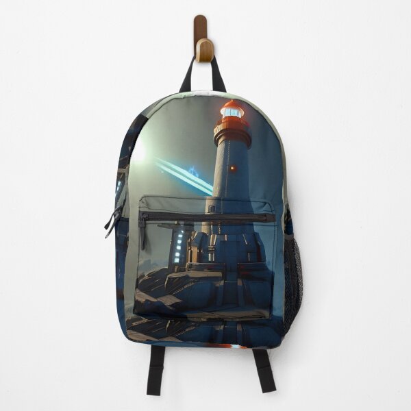 Item preview, Alien lighthouse landscape #1 designed and sold by Mitrodoros.