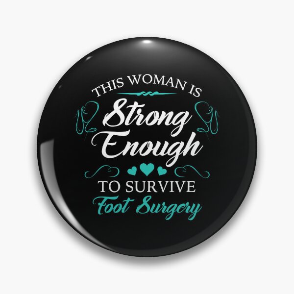 Item preview, Women’s Foot Surgery Recovery designed and sold by thepixelgarden.