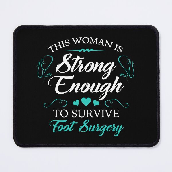 Item preview, Women’s Foot Surgery Recovery designed and sold by thepixelgarden.