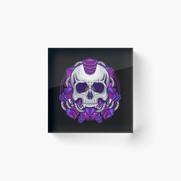 Item preview, illustration-cyborg-punk-skull-head designed and sold by Shuvra Gain.